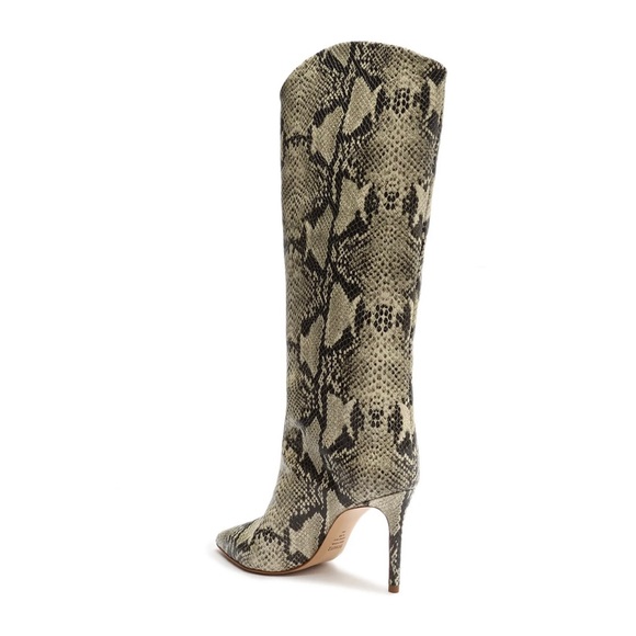 Schutz Maryana Snakeskin Boots - Picture 5 of 13